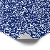 William Morris's beroemde patroonoogwenk Poster (Hoek)