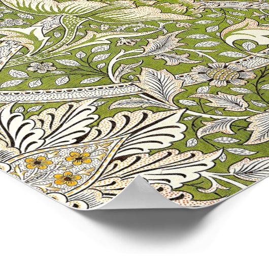 William Morris's beroemde windrush Poster (Hoek)