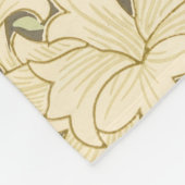 William Morris's chrysanthemumpatroon Fleece Deken (Hoek)