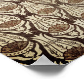 William Morris's Furnishing fabric beroemd Poster (Hoek)