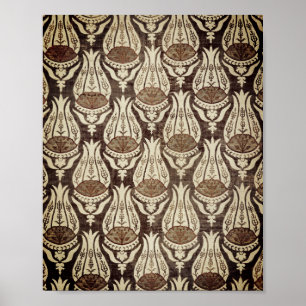 William Morris's Furnishing fabric beroemd Poster