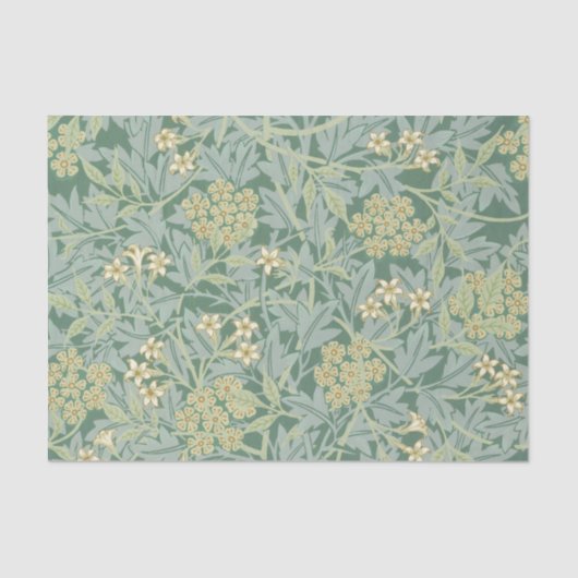 William Morris's Jasmine Pattern Design Tissuepapier (Voorkant)