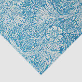 William Morris's Marigold Blue White Pattern Tissuepapier (Detail)