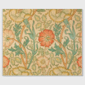 William Morris's roze en Roos beroemde patroon Cadeaupapier (Vlak)