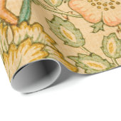 William Morris's roze en Roos beroemde patroon Cadeaupapier (Rol Hoek)