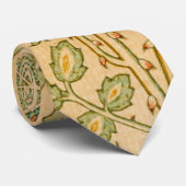 William Morris's roze en Roos beroemde patroon Stropdas (Opgerold)