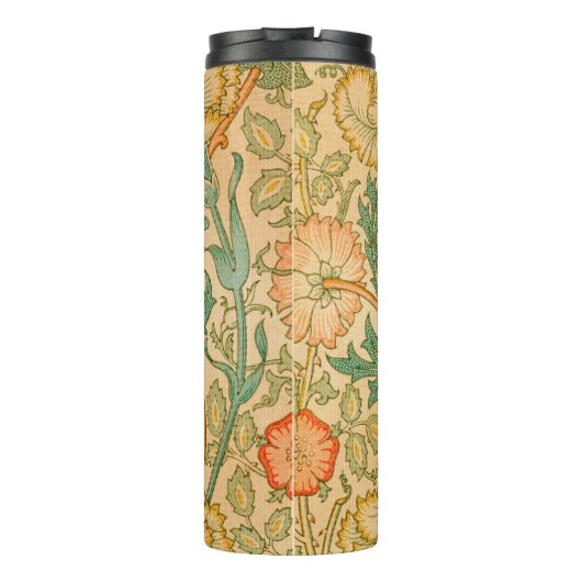 William Morris's roze en Roos beroemde patroon Thermosbeker (Achterkant)
