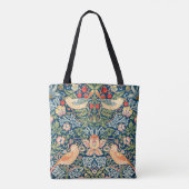 William Morris's Strawberry dief vogels Tote Bag (Achterkant)