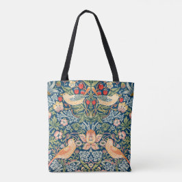 William Morris's Strawberry dief vogels Tote Bag