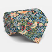 William Morris's Strawberry Thief patroon Stropdas (Opgerold)