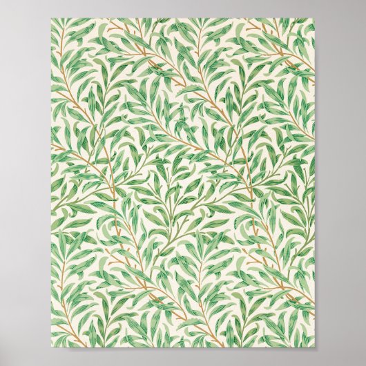 William Morris's Willow beroemde schilderij Poster (Voorkant)