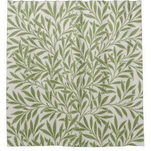 William Morris's Willow patroon (1874). Douchegordijn