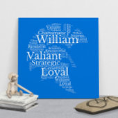William Name Cloud  Poster