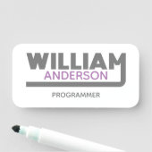 William Name Tag (In situ)