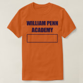 William Penn Academy Gym Class shirt (Design voorkant)