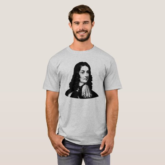 William Penn - Pennsylvania Founder T-shirt (Voorkant volledig)
