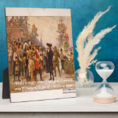 William Penn & right is juist citaat Fotoplaat (Zijkant)