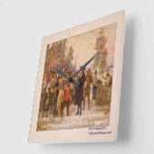 William Penn "right is right" wandklok (Hoek)