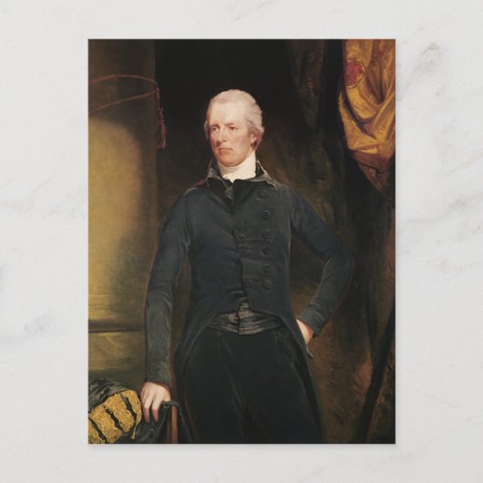 William Pitt de Younger Briefkaart (Voorkant)