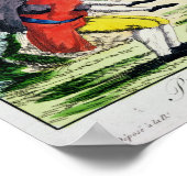 William Pitt Observing the French Squadron Poster (Hoek)