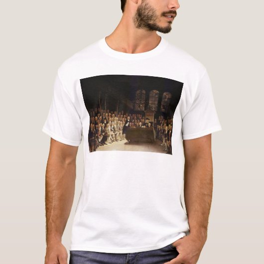 William Pitt spreekt het Parlement toe T-shirt (Voorkant)