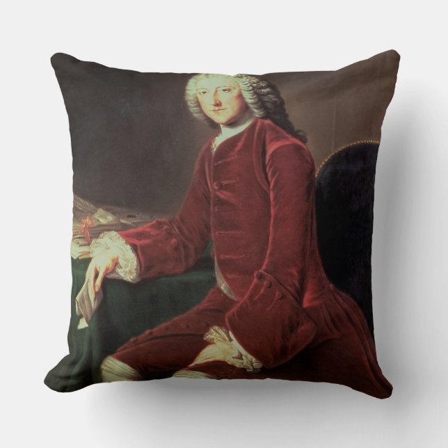 William Pitt the 'Elder', later 1st Earl of Chatha Kussen (Voorkant)