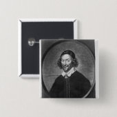 William Prynne illustratie Vierkante Button 5,1 Cm (Voorkant /achterkant)
