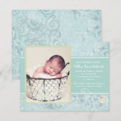 William Renee Birth Announements Aankondiging (Voorkant / Achterkant)