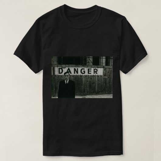 William S. Burroughs Photographic Print T-shirt (Design voorkant)