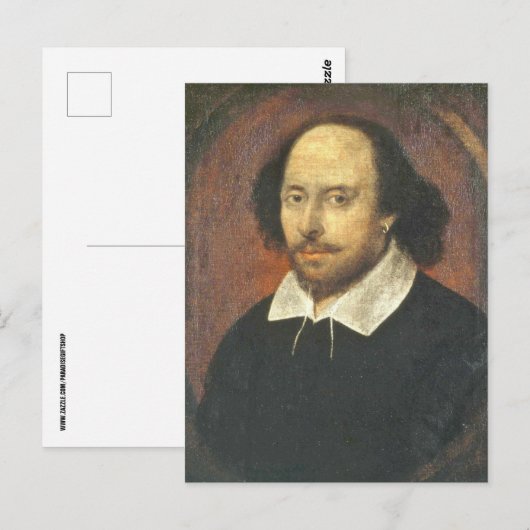 William Shakespear briefkaart briefkaarten (Voorkant / Achterkant)