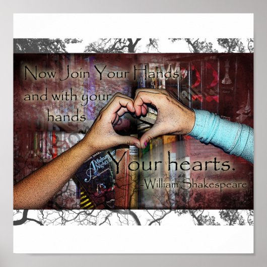 William Shakespear Poster (Voorkant)