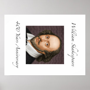 William Shakespeare 400 jaar Jubileum Poster