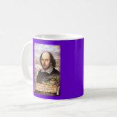 William Shakespeare Afbeelding Mok (Voorkant links)