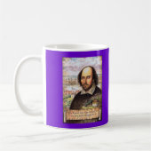 William Shakespeare Afbeelding Mok (Links)