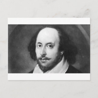 William Shakespeare Briefkaart