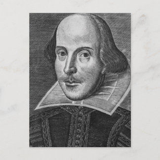 William Shakespeare Briefkaart