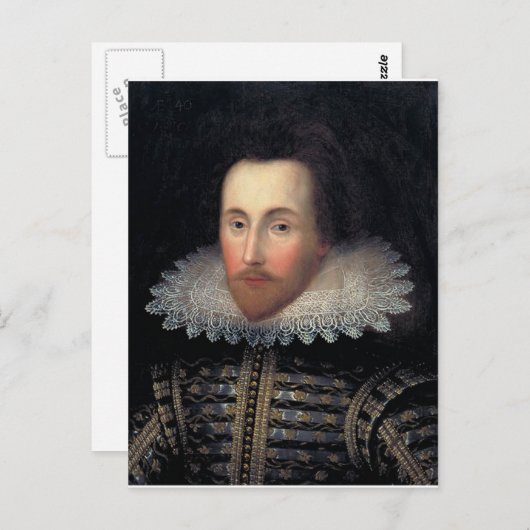william shakespeare briefkaart (Voorkant / Achterkant)