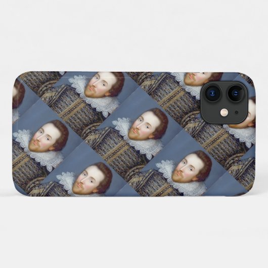 William Shakespeare Case-Mate iPhone Case (Achterkant (horizontaal))