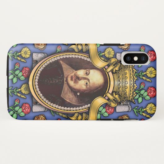 William Shakespeare Case-Mate iPhone Case (Achterkant (horizontaal))