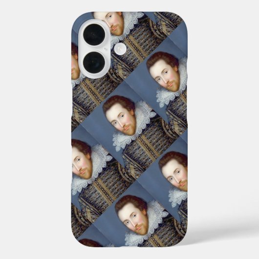 William Shakespeare  Case-Mate iPhone Case (Achterkant)