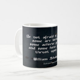 William Shakespeare citaat Koffiemok