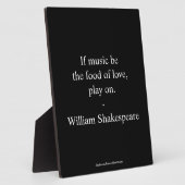 William Shakespeare citaat - Liefde Fotoplaat (Zijkant)