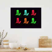 William Shakespeare Collage Poster (Keuken)