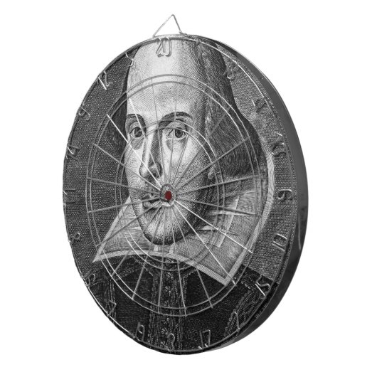 William Shakespeare Dartbord (Voorkant Rechts)