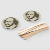 William Shakespeare de Bard Fan Handwaaier (Niet-gemonteerd)
