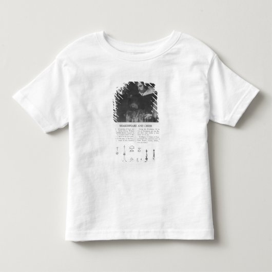 William Shakespeare en Ben Jonson Kinder Shirts (Voorkant)