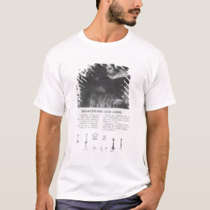 William Shakespeare en Ben Jonson T-shirt