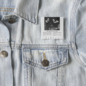 William Shakespeare en Ben Jonson Vierkante Button 5,1 Cm (In situ)