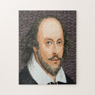 William Shakespeare Face Legpuzzel