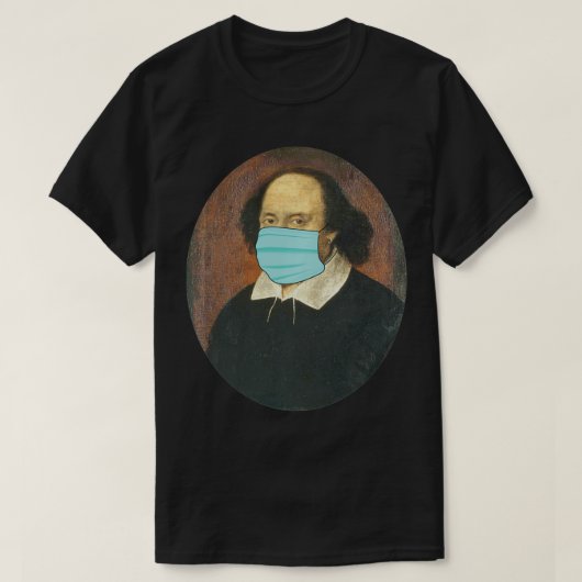 William Shakespeare Face Mask Pullover (Design voorkant)